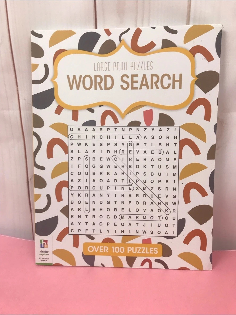 Hinkler Large Print Puzzles Word Search Book 100 Puzzles